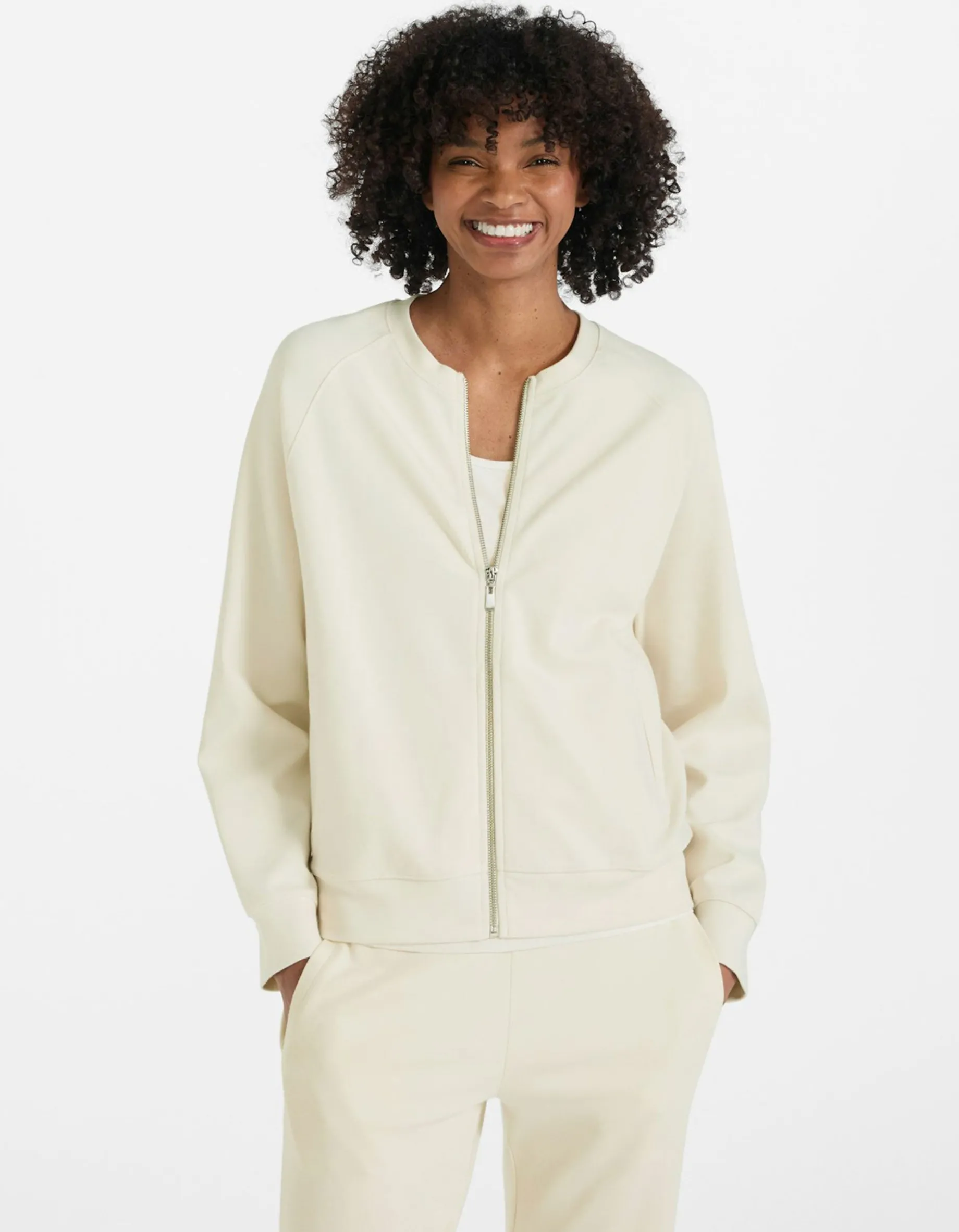 Zipper-Blouson