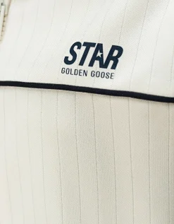 Zipper-Jacke mit Strick-Bündchen